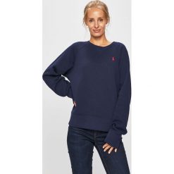 Polo Ralph Lauren - Bluza. Niebieskie bluzy damskie Polo Ralph Lauren, s, bez wzorów, z bawełny, bez rękawów, bez kaptura. W wyprzedaży za 439,90 zł.