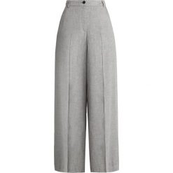 Sisley WIDE LEG TROUSER Spodnie materiałowe grey. Szare spodnie damskie marki Sisley, z wiskozy. Za 439,00 zł.