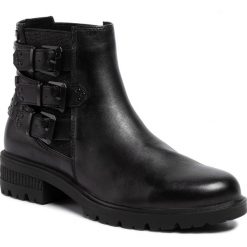 Sztyblety TAMARIS - 1-25427-23 Black 001. Czarne kozaki damskie Tamaris, na imprezę, ze skóry ekologicznej, bez obcasa, na obcasie, bez zapięcia. W wyprzedaży za 239,00 zł.