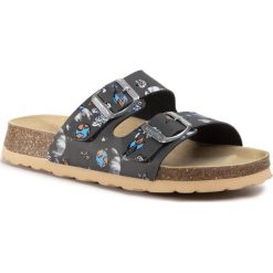 Klapki SUPERFIT - 8-00111-07 D Stone Multi. Szare sandały chłopięce Superfit, ze skóry ekologicznej, bez zapięcia. Za 129,00 zł.