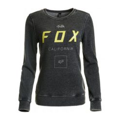 Bluzy rozpinane damskie: FOX Bluza Damska Xs Czarna