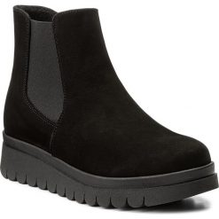 Botki SERGIO BARDI - Albareto FW127274617CS 401. Czarne buty zimowe damskie marki Sergio Bardi, z materiału, na obcasie. W wyprzedaży za 219,00 zł.