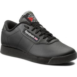 Buty Reebok - Princess CN2211 Black. Czarne buty sportowe damskie Reebok, bez wzorów, ze skóry ekologicznej, bez obcasa, na płaskiej podeszwie, bez zapięcia. Za 269,00 zł.
