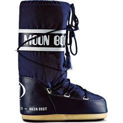 Moon Boot Buty śniegowce Nylon Navy Blue. Niebieskie śniegowce chłopięce Moon Boot, bez zapięcia. Za 399,00 zł.