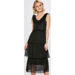 Vero Moda - Sukienka. Czarne sukienki damskie koronkowe marki Vero Moda, na co dzień, s, casualowe, maxi, proste. W wyprzedaży za 79,90 zł.