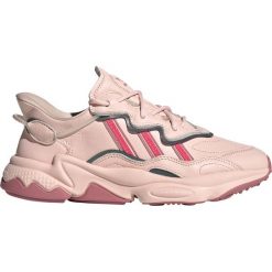 Adidas Originals Ozweego Tenisówki Różowy. Różowe trampki i tenisówki damskie adidas Originals, bez wzorów, ze skóry, bez zapięcia. Za 516,95 zł.