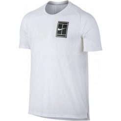 Nike Koszulka Tenisowa M Nkct Brthe Top Ss Bl Rb Wb Xl. Szare koszulki do fitnessu męskie marki Nike, xl, dri-fit (nike). Za 139,00 zł.