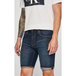 Levi's - Szorty 502. Niebieskie spodenki i szorty męskie Levi's®, s, bez wzorów, z elastanu, casualowe. W wyprzedaży za 169,90 zł.