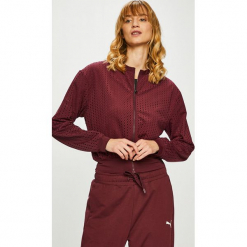 Puma - Kurtka bomber. Fioletowe kurtki damskie Puma, s, bez wzorów, z elastanu, krótkie. W wyprzedaży za 269,90 zł.