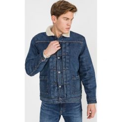 Levi's® Type II Kurtka Niebieski. Niebieskie płaszcze męskie na jesień, s, bez wzorów, z bawełny, bez kaptura. Za 981,95 zł.