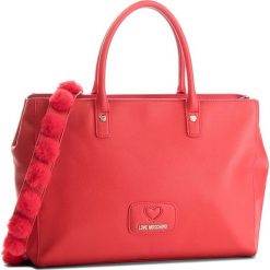 Torebka LOVE MOSCHINO - JC4284PP06KL0500 Rosso. Czerwone torebki klasyczne damskie marki Love Moschino, ze skóry ekologicznej. W wyprzedaży za 729,00 zł.