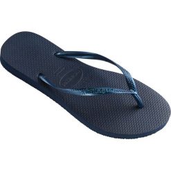 Havaianas - Japonki. Niebieskie sandały dziewczęce Havaianas, z materiału, bez zapięcia. Za 119,90 zł.