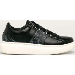 Guess Jeans - Buty. Czarne sneakersy męskie Guess Jeans, na sznurówki. Za 499,90 zł.