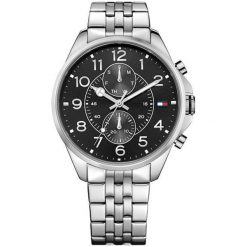 Tommy Hilfiger Dean 1791276. Czarne zegarki męskie marki TOMMY HILFIGER. W wyprzedaży za 639,00 zł.
