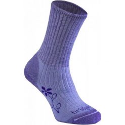 Skarpetki damskie: Bridgedale Skarpety Merinofusion Trekker Women’s Violet S (35-37)