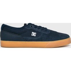 DC - Buty Switch. Niebieskie buty sportowe męskie marki DC, z materiału. Za 299,90 zł.