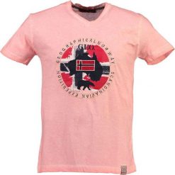 T-shirty męskie: T-shirt w kolorze jasnoróżowym
