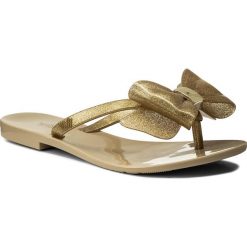 Chodaki damskie: Japonki MELISSA - Harmonic XIII Ad 32248 Beige/Glitter Gold 53262