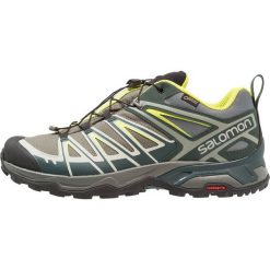 Salomon X ULTRA 3 GTX Obuwie hikingowe castor gray/darkest spruce/acid lime. Zielone buty skate męskie marki Salomon, z gumy, outdoorowe. Za 659,00 zł.