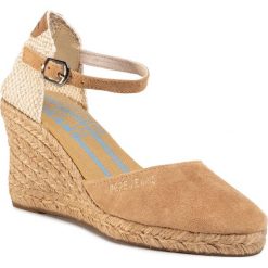 Espadryle PEPE JEANS - Wendy Bass PLS90434 Tobacco 859. Pomarańczowe espadryle damskie Pepe Jeans, bez wzorów, z jeansu, bez obcasa, na obcasie. W wyprzedaży za 179,00 zł.