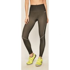 Reebok - Legginsy. Czarne legginsy damskie Reebok, s, bez wzorów, z elastanu. Za 179,90 zł.