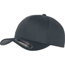 Czapki damskie: Flexfit Wooly Combed Czapka Flexcap ciemnoszary