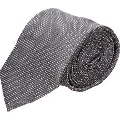 Krawat platinum grafit classic 208. Szare krawaty męskie marki Recman, bez wzorów. Za 69,00 zł.