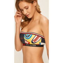 Tommy Hilfiger - Biustonosz kąpielowy. Stroje kąpielowe damskie TOMMY HILFIGER, xl, bez wzorów, z elastanu. Za 229,90 zł.