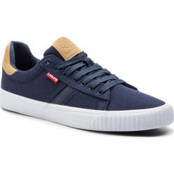Tenisówki LEVI'S - 227833-1919-17 Navy Blue. Niebieskie półbuty męskie marki Levi's®, na co dzień, bez wzorów, z gumy, eleganckie, bez zapięcia. Za 239,00 zł.