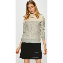 Only - Sweter. Szare golfy damskie ONLY, l, z dzianiny. W wyprzedaży za 119,90 zł.