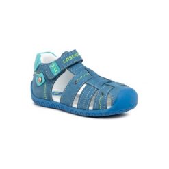 LASOCKI KIDS CI12-FLEXY-06. Niebieskie sandały chłopięce ze skóry. Za 99,99 zł.