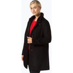 Marie Lund - Płaszcz damski z dodatkiem kaszmiru, czarny. Czarne płaszcze damskie wełniane Marie Lund, wizytowe. Za 499,95 zł.