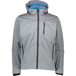 Kurtka softshellowa w kolorze jasnoszarym. Szare kurtki męskie CMP Men, s, bez wzorów, z tkaniny, bez kaptura. W wyprzedaży za 172,95 zł.