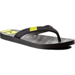 Japonki RIDER - Shape Mix Thong Ad 11024 Black 21138. Czarne klapki męskie Rider, bez wzorów, z tworzywa sztucznego. Za 69,00 zł.