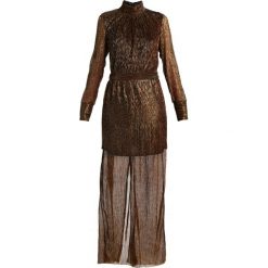 Sukienki: Gestuz REAGAN TURTLENECK DRESS Długa sukienka black copper