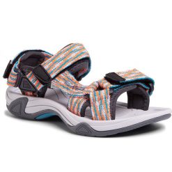 Sandały CMP - Kids Hamal Hiking Sandal 38Q9954 Rif/Flash Orange 17LE. Pomarańczowe sandały chłopięce CMP, z tworzywa sztucznego, bez zapięcia. W wyprzedaży za 99,00 zł.