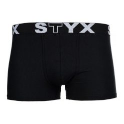 Bokserki męskie: Styx Bokserki Męskie Xl, Czarny