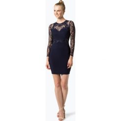 Lipsy - Damska sukienka wieczorowa, niebieski. Niebieskie sukienki Lipsy, w koronkowe wzory, z koronki, eleganckie. Za 349,95 zł.