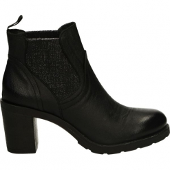 Botki - 643 AIR NERO. Czarne botki damskie Venezia, ze skóry. Za 199,00 zł.