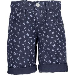 Blue Seven - Szorty dziecięce 92-128 cm. Niebieskie spodenki chłopięce z bawełny, casualowe. W wyprzedaży za 44,90 zł.