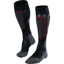 Skarpety FALKE SK 4 WOOL Szary|Czarny. Szare skarpetki męskie marki Falke, z wełny. Za 136,00 zł.