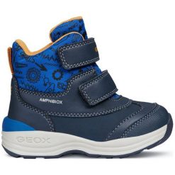 Geox Buty Zimowe Za Kostkę Chłopięce New Gulp 22 Niebieski. Niebieskie buty chłopięce zimowe marki Geox, za kostkę. Za 329,00 zł.