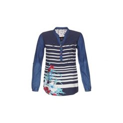 Koszule Desigual AOAL. Niebieskie koszule nocne i halki Desigual, l. Za 261,80 zł.