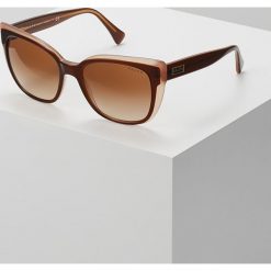 RALPH Ralph Lauren Okulary przeciwsłoneczne brown. Brązowe okulary przeciwsłoneczne damskie aviatory RALPH Ralph Lauren. Za 419,00 zł.