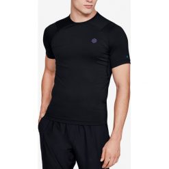 Under Armour RUSH™ Koszulka Czarny. Czarne podkoszulki męskie Under Armour, xl, z nadrukiem, z elastanu, z krótkim rękawem. Za 257,95 zł.