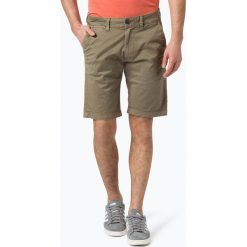 Pepe Jeans - Spodenki męskie – Mc Queen, zielony. Zielone spodenki i szorty męskie marki Pepe Jeans, m, bez wzorów, z jeansu, eleganckie. Za 199,95 zł.