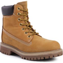 Trapery TOM TAILOR - 7999601 Camel. Pomarańczowe trapery damskie Tom Tailor, ze skóry, bez obcasa, bez zapięcia. W wyprzedaży za 199,00 zł.