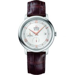 ZEGAREK OMEGA Deville Prestige Co-Axial Power Reserve Vintage 424.13.40.21.02.002. Białe zegarki męskie marki OMEGA, ze stali. Za 16900,00 zł.