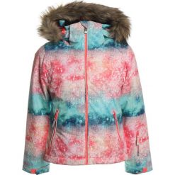 Roxy JET SKI Kurtka snowboardowa neon grapefruit/solargradient. Niebieskie kurtki dziewczęce marki Roxy, z poliesteru, narciarskie. W wyprzedaży za 471,20 zł.