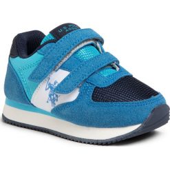 Sneakersy U.S. POLO ASSN. - Joel NOBIK4153S0/TH1 Blu/Whi. Niebieskie trampki chłopięce U.S. Polo Assn., bez wzorów, ze skóry ekologicznej, na rzepy. Za 219,00 zł.